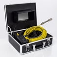 thumbnail image 1 of Endoscope Camera with Light, 100ft Borescope, 7'' HD Screen Inspection Camera, Waterproof IP68, 12 pcs Adjustable LEDs Sewer Camera, DVR Function, Snake Camera for Drain Pipe Sewer, 1 of 1