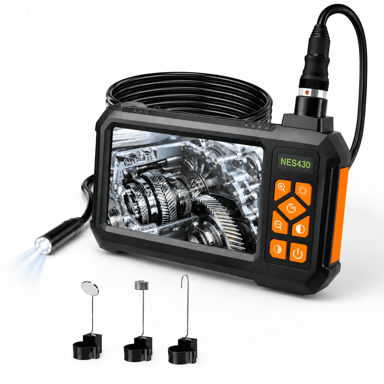 Endoscope Camera With Light 4.3