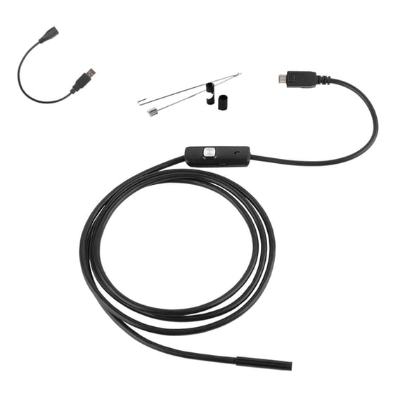 Endoscope Camera with Light, 720P Borescope with 6 Adjustable LED Light,Endoscope Snake Camera IP67 Waterproof