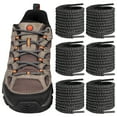 thumbnail image 1 of Endoto 3 Pairs Shoelaces for Merrell Replacement Round Laces Moab Hiking Boots Shoes(Color:Black&WhiteCombo,Size:56Inch), 1 of 6