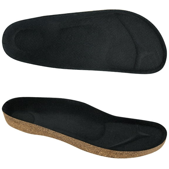 Endoto Cork Footbed for Super Birki / Profi-Birki Clog, Replacement Kork Insoles Inserts for Men & Women Sandals with Arch Support(US Size:W8/M6 / EU Size:39)