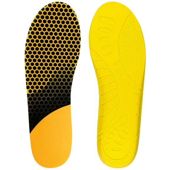 Endoto Insoles for Georgia Boot Shoes, Replacement Footwear Memory Foam Inserts for Men & Women Shock Absorption & Foot Pain Relief(Size: US XL / M11-M12.5)