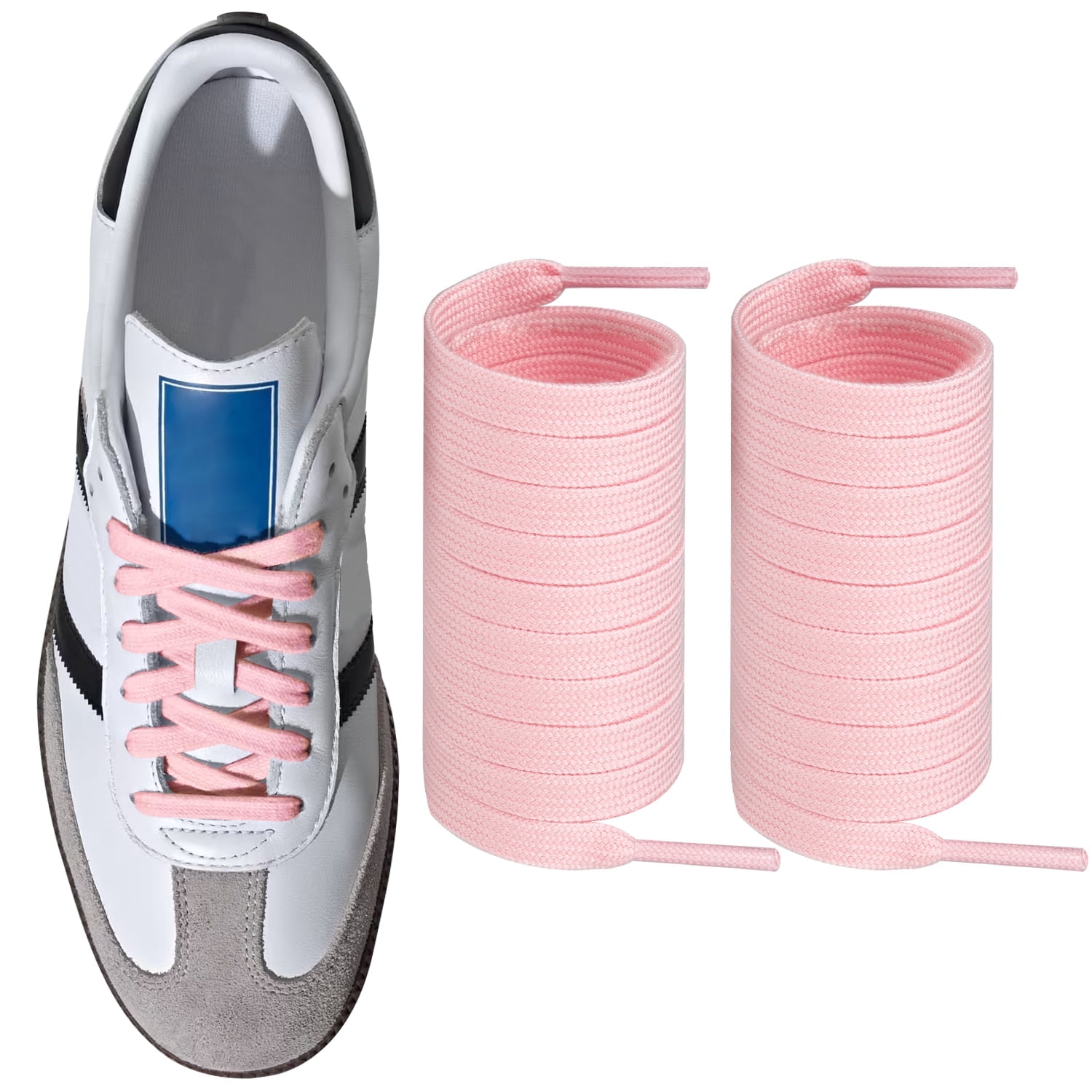 adidas gazelle silver green womens SneakerScience Samba Replacement Shoelaces – Sneaker Science main image 1