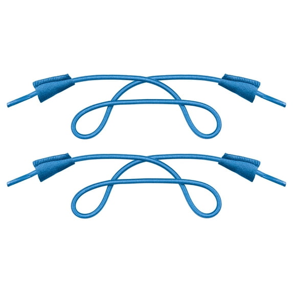 Endoto Shoelaces for Hey Dude Elastic Strings Replacement Laces Shoes(Color:Blue,Size:12Inch)
