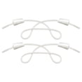 thumbnail image 1 of Endoto Shoelaces for Hey Dude Elastic Strings Replacement Laces Shoes(Color:Cream,Size:17Inch), 1 of 5