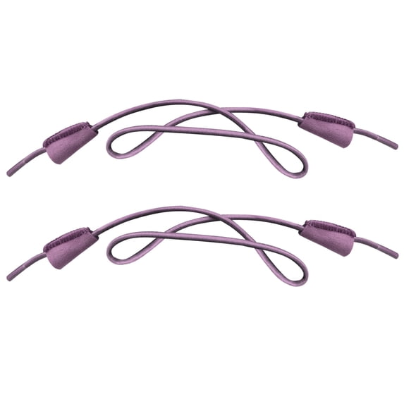 Endoto Shoelaces for Hey Dude Elastic Strings Replacement Laces Shoes(Color:Purple,Size:18Inch)
