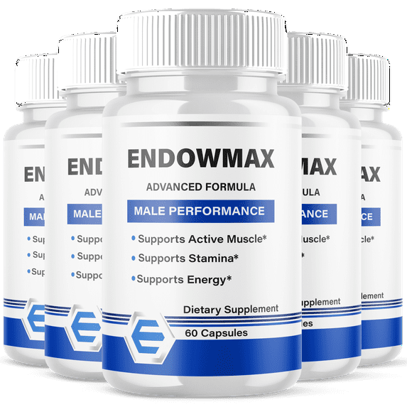Endowmax Advanced Formula Pills All Natural Vitamin Supplement Endow Max 300 Capsules