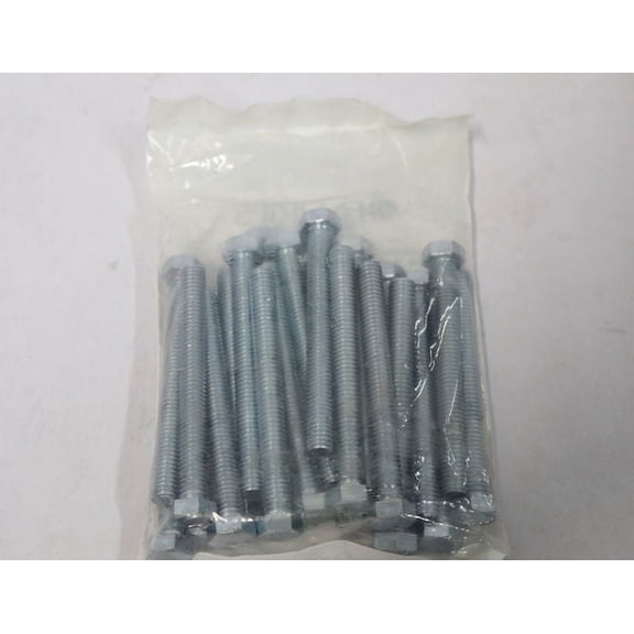 Endries International 3/8-16 x 3-1/2 Grade A Hex Head Tap Bolt - 25 Pack