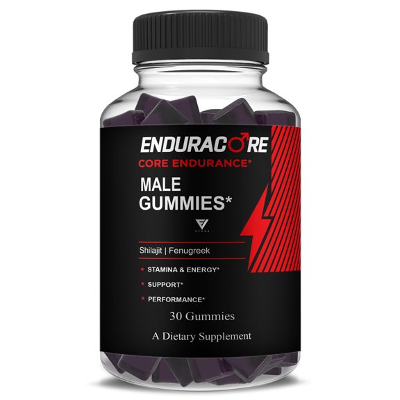 Enduracore Male Gummies, Endura Core Performance Supplement (30 Gummies)