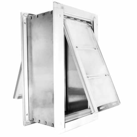 Endura Flap Pet Door Medium Wall Mount Double Flap 8 x 14