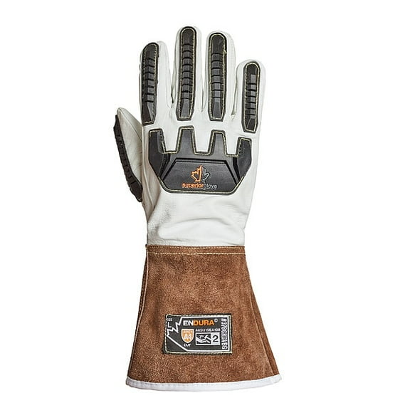 Endura Work Gloves,Drivers,XL,Leather,PR 378GKGVBG-XL