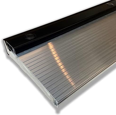 Endura Z-Series Adjustable Inswing Cap Sill - 5-5/8 Inch Mill/Black Door Sill System For Air & Water Protection