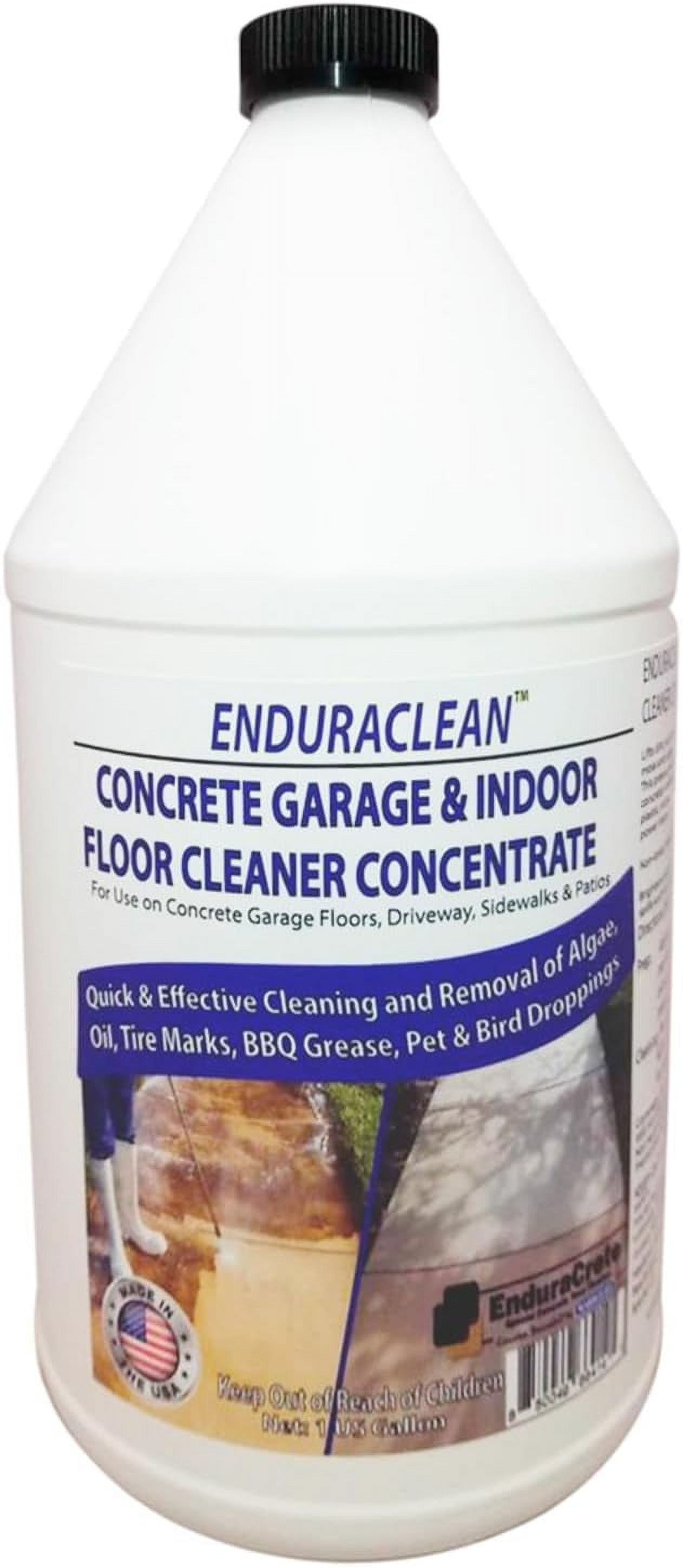 EnduraCLEAN Garage and Indoor Concrete Floor Cleaner, Effective ...