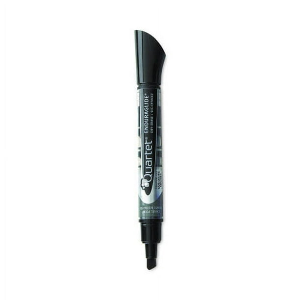 EnduraGlide Dry Erase Marker, Broad Chisel Tip, Black, Dozen EnduraGlide Dry Erase Marker, Broad Chisel Tip, Black, Dozen