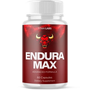 Enduramax Advanced Formula Natural Supplement Pills for Max Strength Endura Max (1 Pack)