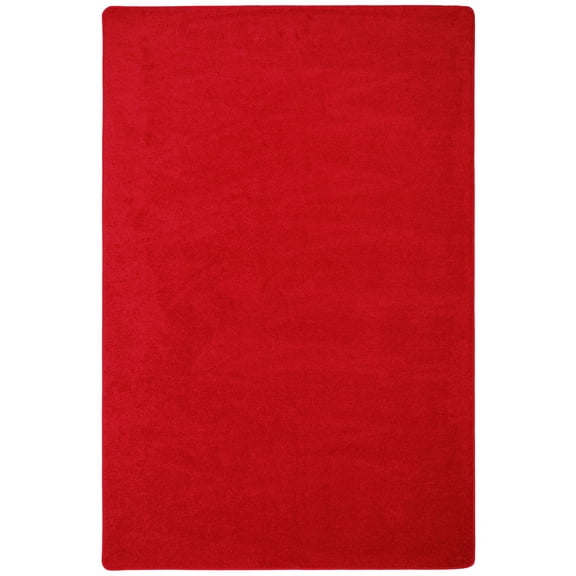Joy Carpets Kid Essentials Endurance 12' x 7'6" Indoor Area Rug in Color Red