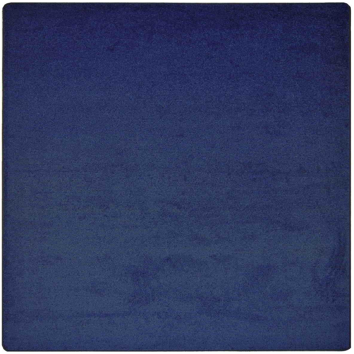 Midnight Sky Square Tufted Synthetic Kids Area Rug 6' x 6'