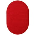 thumbnail image 1 of Endurance 6' x 9' Oval Area Rug in color Red, 1 of 6