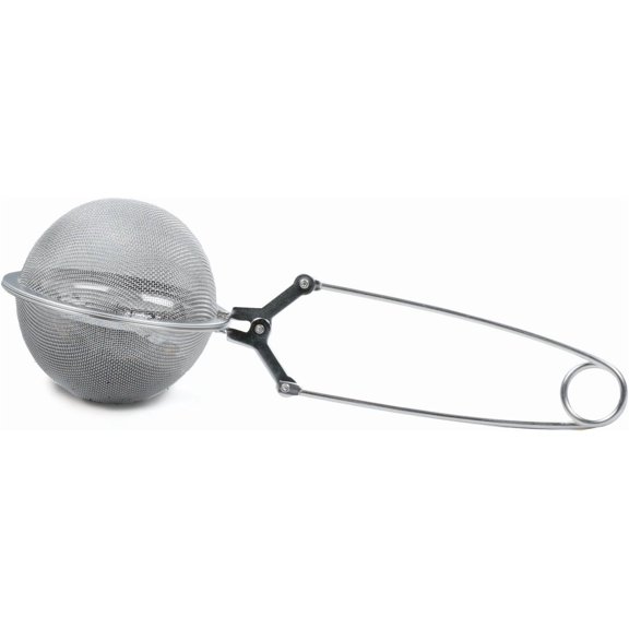 Endurance Collection Loose Tea Infuser Spoon, 18/8 Stainless Steel, Dishwasher Safe, 6-1/2", Large Mesh, 2.5" Diameter