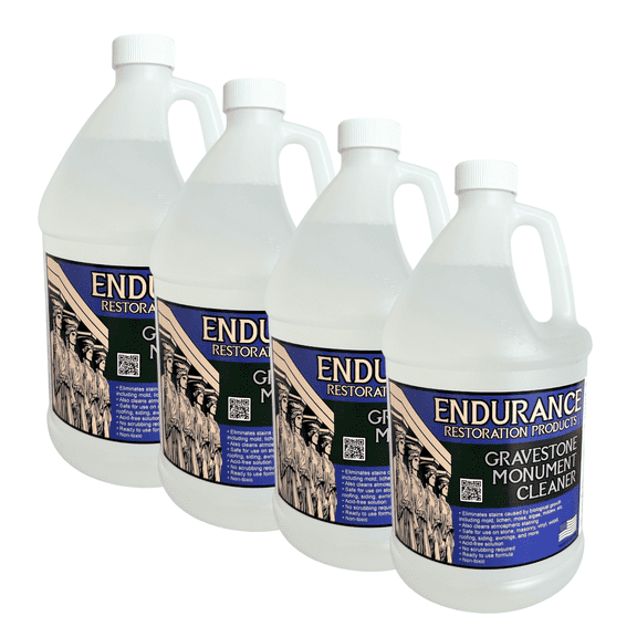 Endurance Gravestone & Monument Cleaner - 4 Gallon Case