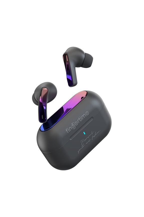 Endurance Peak 3 - Dust and Water Proof (IP68) True Wireless Active Earbuds, Pure Bass Sound, Up to 50 Total Hours of Playback with Speed Charge, Ambient Aware & Talk Thru(Black)