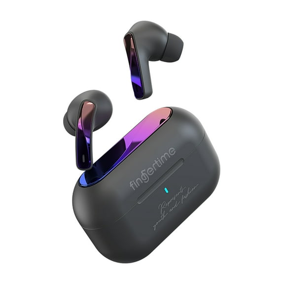 Endurance Peak 3 - Dust and Water Proof (IP68) True Wireless Active Earbuds, Pure Bass Sound, Up to 50 Total Hours of Playback with Speed Charge, Ambient Aware & Talk Thru(Black)
