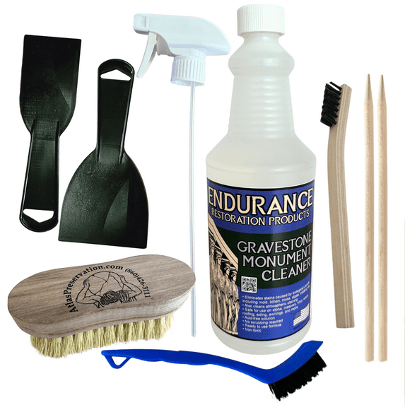 Endurance Restoration: Gravestone & Monument Cleaning - Starter Kit