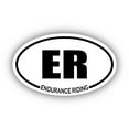 thumbnail image 1 of Endurance Riding ER Oval Bumper Sticker 3M Vinyl Decal 3 in x 5 in, 1 of 3