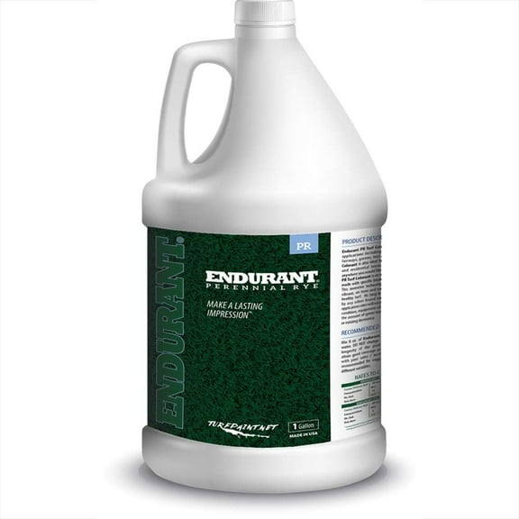 Endurant Turf Colorants - Perennial Rye Spray Green Grass Paint For Lawns - Revives Dry, Patchy Yards - Light Grass Hue - Easy To Use, Concentrated Turf Grass Dye - Covers Approx 10,000 Sq Ft - 1 Gal