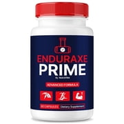 Enduraxe Prime Capsules   Official Alpha Growth All-Natural Supplement for Physical Health & Overall Well-Being, Capsules for Energy & Wellness, Reviews 60 Capsules