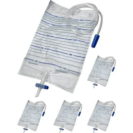VLOOKUP 35 PCS Colostomy Bags,Ostomy Supplies,Two-Piece Drainable Pouches  with Clamp Closure for Ileostomy Stoma Care, Cut-to-Fit(25pcs Bags+10pcs