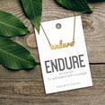 thumbnail image 1 of Endure Script Necklace, 1 of 3