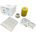 thumbnail image 1 of Endure Wound Care Kit 1, First Aid Variety Pack That Includes, Non-Sterile Gauze Swab 4"x4" Pack of 100, 1 Roll of White Paper Tape, 10 Alcohol Prep Pads & 1 Cohesive Bandage (Yellow Cohesive Wrap), 1 of 7