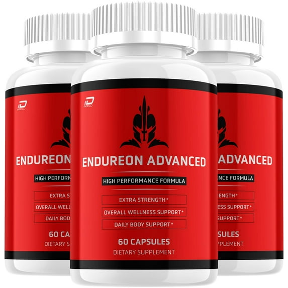Endureon Advanced for Men Capsules – EndureonAdvanced Vitamin Complex , Energy, 3 Pack, 180 Capsules