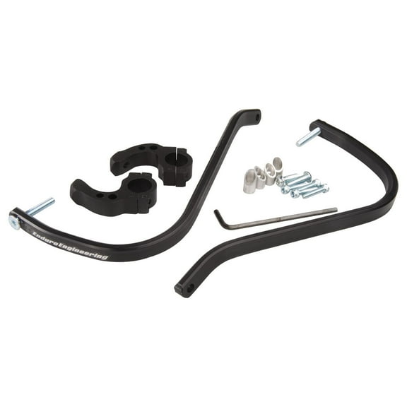 Enduro Engineering 50-6206 Evolution Aluminum Debris Deflectors Black 1 1/8" Renthal Twin Wall