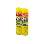 Endust Multi-Surface Dusting & Cleaning Spray, Lemon Zest 12.50 oz (Pack of 2)