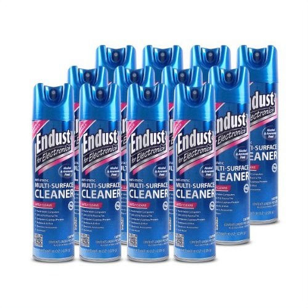 Endust MultiSurface Electronics AntiStatic Cleaner 12 Pack