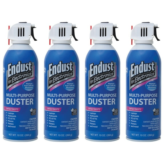 Endust for Electronics 11384 Electronics Duster (10oz; with Bitterant #152), 4 Pack