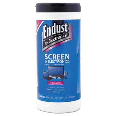 Endust for Electronics END11506 Anti-Static Wipes, 70 count