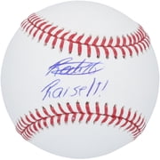 Endy Rodriguez Pittsburgh Pirates Autographed Baseball with "Raise It!" Inscription - Fanatics Authentic Certified