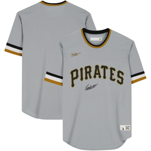 Endy Rodriguez Pittsburgh Pirates Autographed Gray Replica Jersey - Signed on Front - Fanatics Authentic Certified