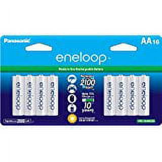 Panasonic BK 3MCCA16BA eneloop AA 2100 Cycle Ni MH Pre Charged