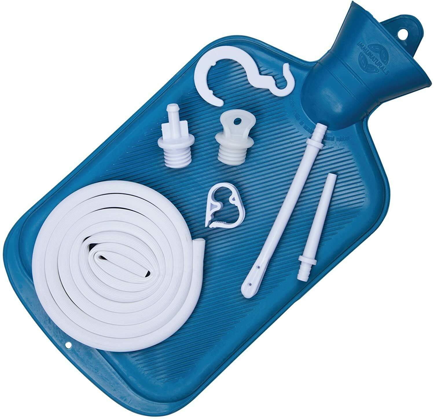 Enema Bag 2L Home Enema Kit with Long Silicone Hose Controlable Water