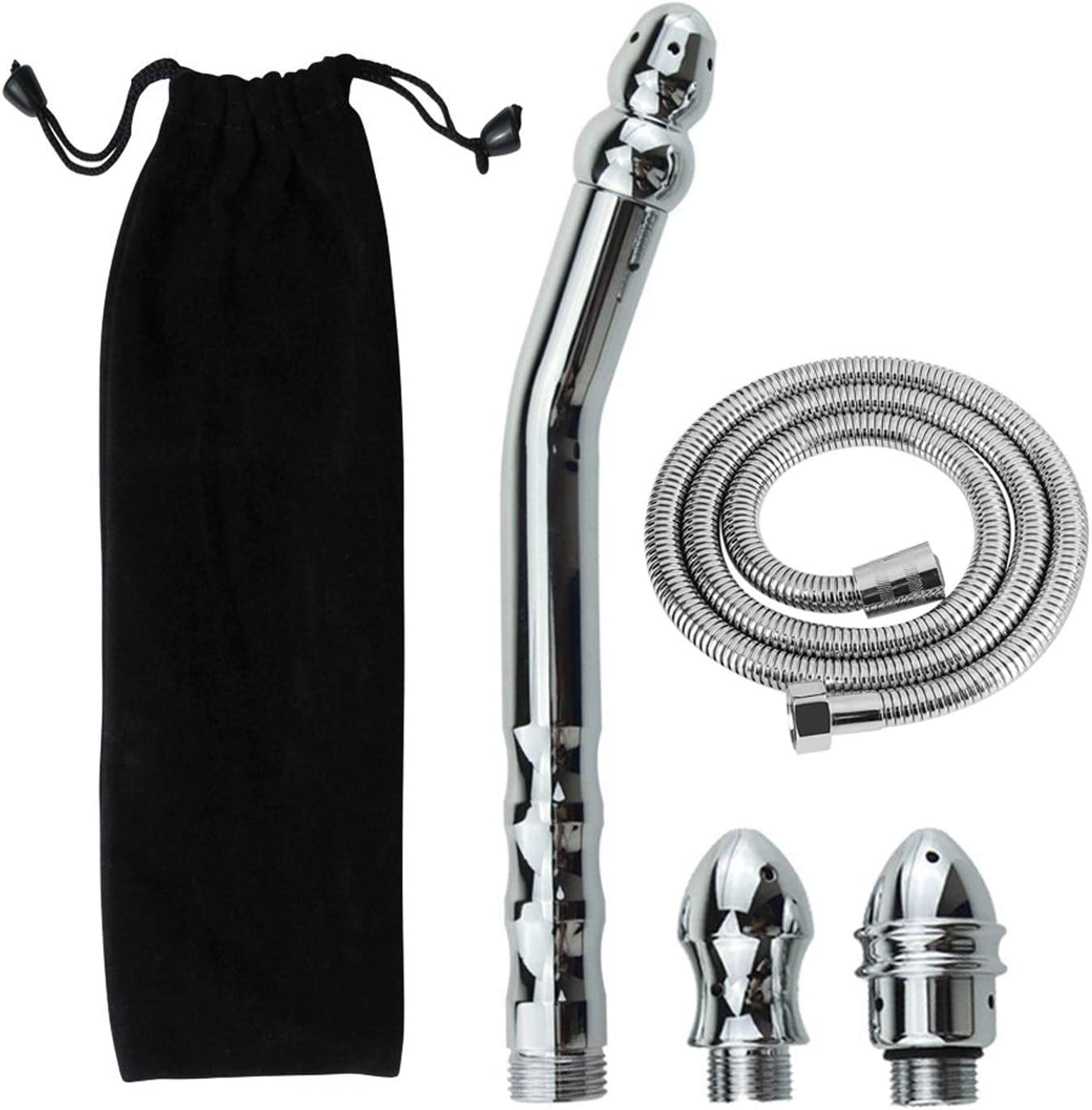 Enema Shower Kit,Shower Enema with Regulator Valve and 79inch Handheld for Men & Women Anal