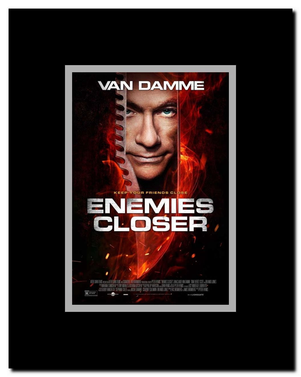 Enemies Closer Framed Movie Poster
