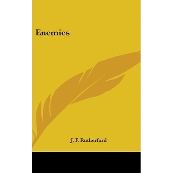 Enemies Hardcover