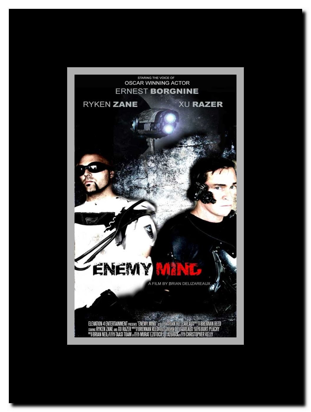 Enemy Mind Framed Movie Poster