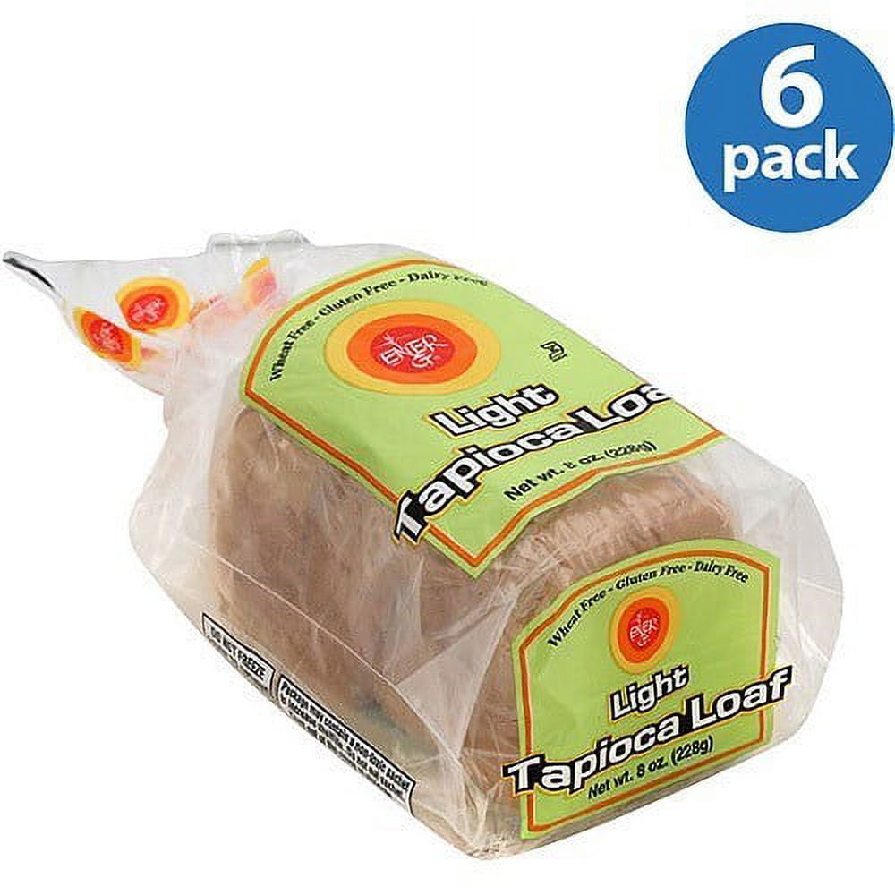 Ener G Foods Bread White Classic Light, 8OZ (Pack of 06)
