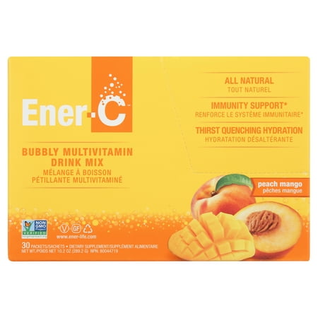 Ener-c - Peach Mango - 1000mg - 30 Pkt