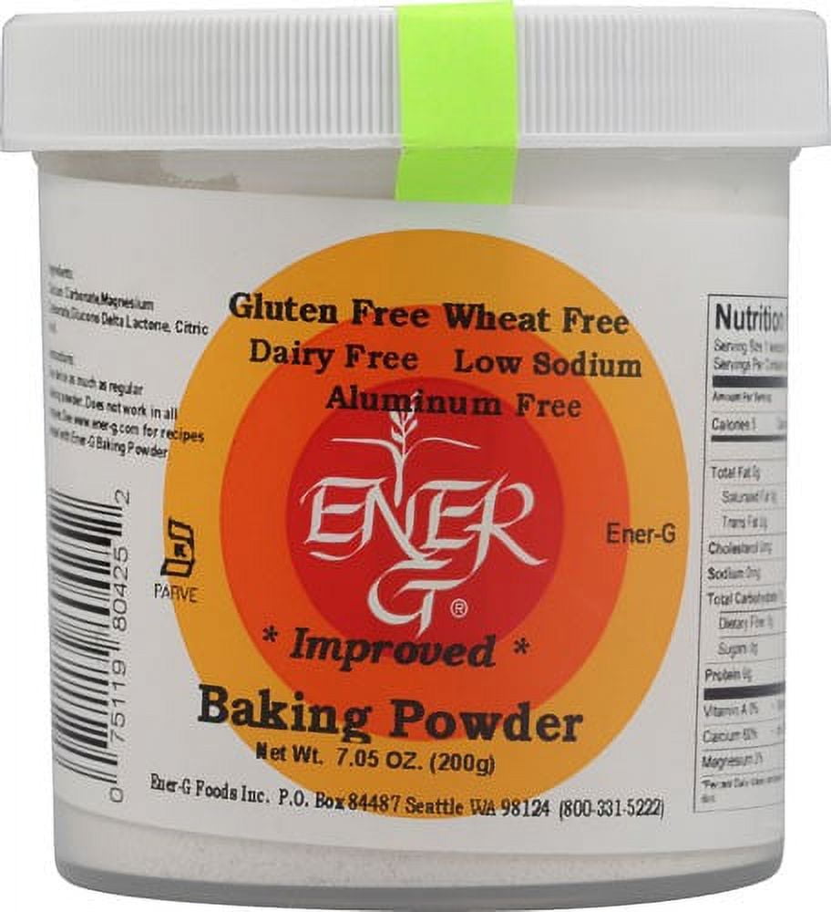 Energ Foods Gluten Free Baking Powder, 7 Oz